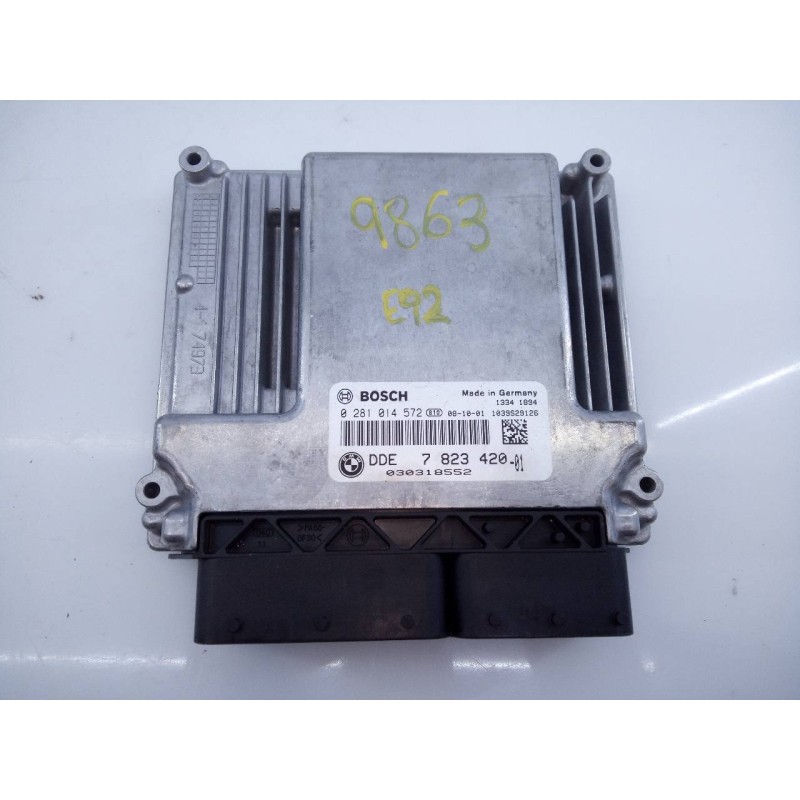 Recambio de centralita motor uce para bmw serie 3 coupe (e92) 320d referencia OEM IAM 782342001 0281014572 E3-A2-30-3