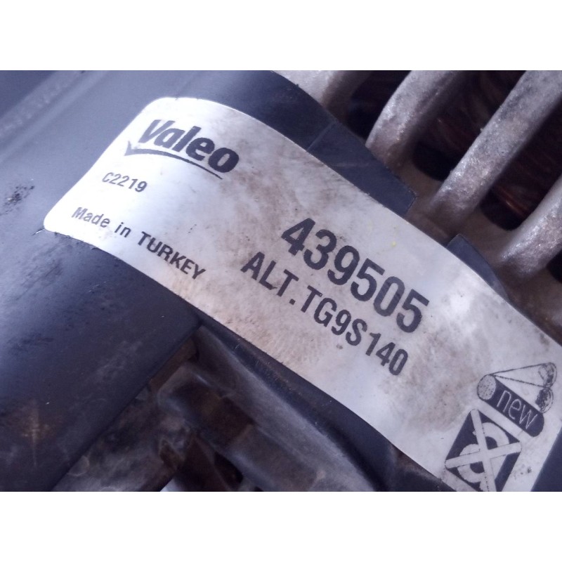 Recambio de alternador para fiat doblo ii cargo (263) referencia OEM IAM 439505 A623613A P3-A4-22-2