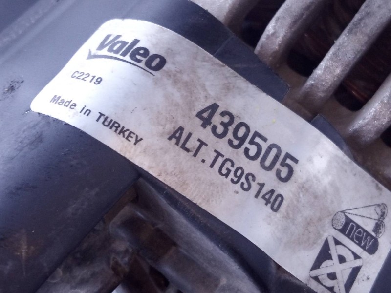 Recambio de alternador para fiat doblo ii cargo (263) referencia OEM IAM 439505 A623613A P3-A4-22-2