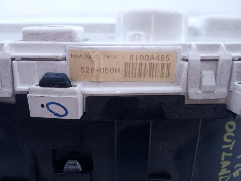 Recambio de cuadro instrumentos para mitsubishi outlander (cw0) 2.2 di-d kaiteki plus referencia OEM IAM 8100A485 528050H E3-A2-