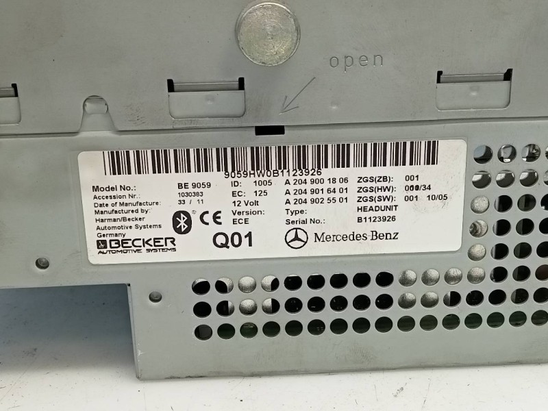 Recambio de sistema navegacion gps para mercedes-benz clase glk (w204) glk glk 220 cdi 4-matic be edición limitada (204.984) ref