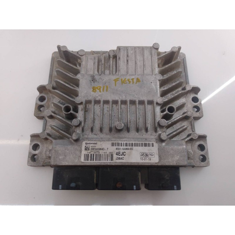 Recambio de centralita motor uce para ford fiesta (cb1) ambiente referencia OEM IAM 8V2112A650EC 5WS40584C E3-B3-34-1