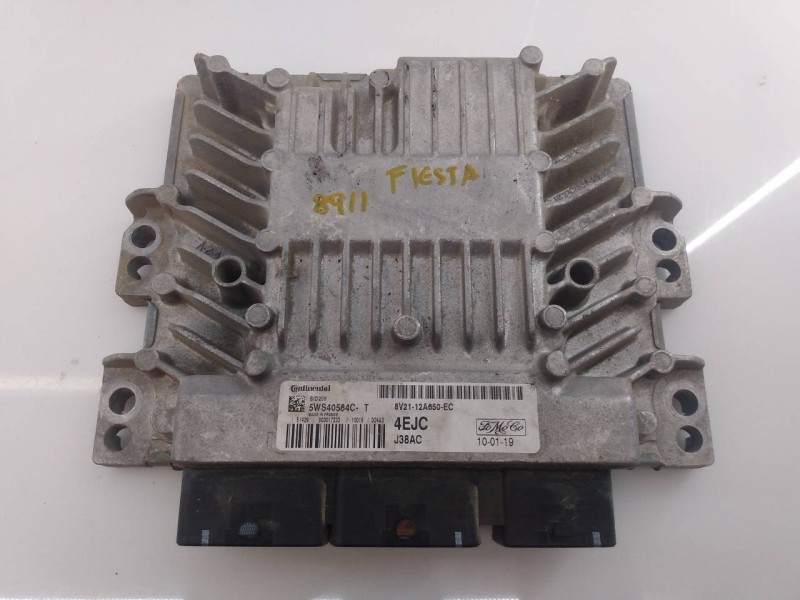 Recambio de centralita motor uce para ford fiesta (cb1) ambiente referencia OEM IAM 8V2112A650EC 5WS40584C E3-B3-34-1