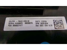 Recambio de mando climatizador para citroën c4 lim. collection referencia OEM IAM 9666994780 9666027477 E3-B2-34-4 2
