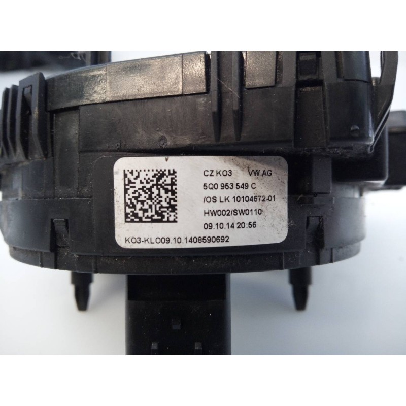 Recambio de anillo airbag para audi a3 sportback (8va) attraction referencia OEM IAM 5Q0953549C CZK03 E2-A1-23-3