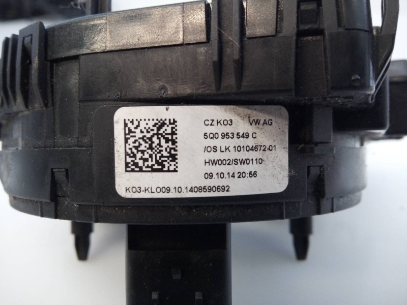 Recambio de anillo airbag para audi a3 sportback (8va) attraction referencia OEM IAM 5Q0953549C CZK03 E2-A1-23-3