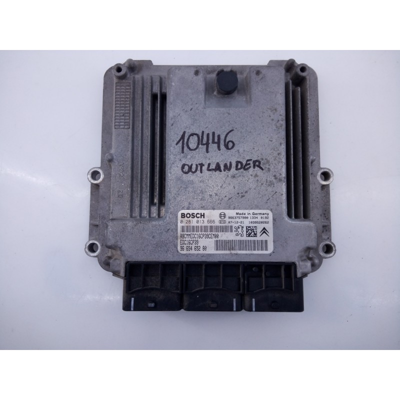 Recambio de centralita motor uce para mitsubishi outlander (cw0) 2.2 di-d kaiteki plus referencia OEM IAM 9665465280 0281013666 