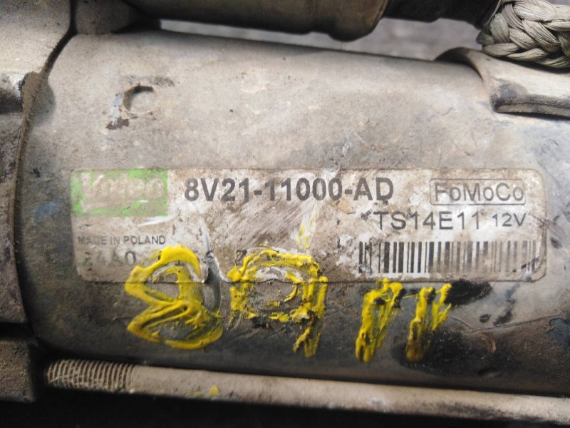 Recambio de motor arranque para ford fiesta (cb1) ambiente referencia OEM IAM 8V2111000AD TS14E11 P3-B7-7-2