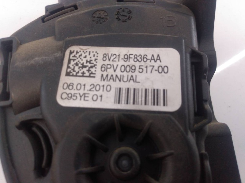 Recambio de pedal acelerador para ford fiesta (cb1) ambiente referencia OEM IAM 8V219F836AA 6PV00951700 E3-B3-34-1