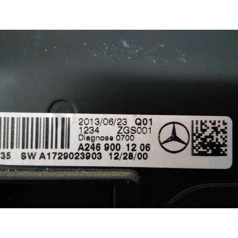 Recambio de sistema navegacion gps para mercedes-benz clase cla (w117) cla 220 cdi (117.303) referencia OEM IAM A2469000212 A246