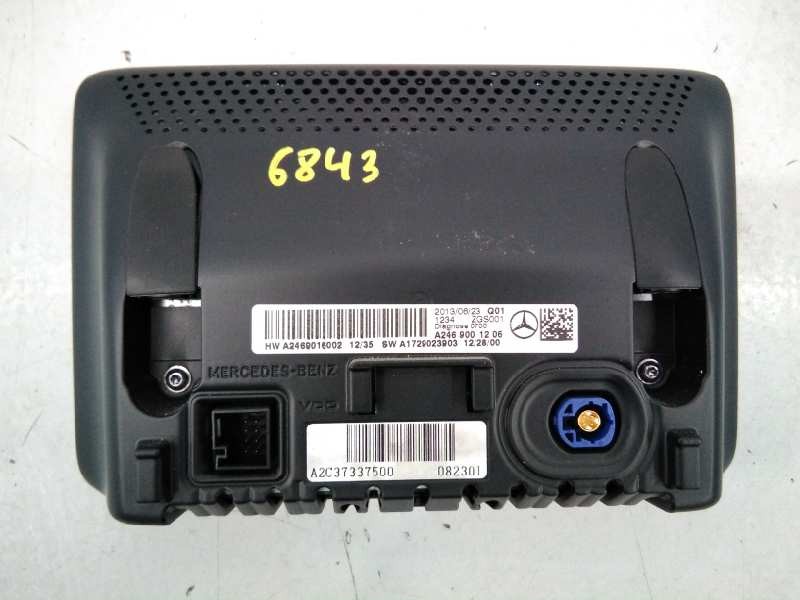 Recambio de sistema navegacion gps para mercedes-benz clase cla (w117) cla 220 cdi (117.303) referencia OEM IAM A2469000212 A246