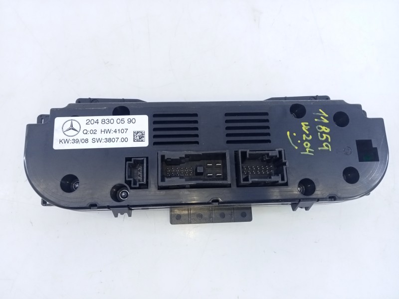 Recambio de mando climatizador para mercedes-benz clase c (w204) berlina c 220 cdi (204.008) referencia OEM IAM 2048300590  E3-A