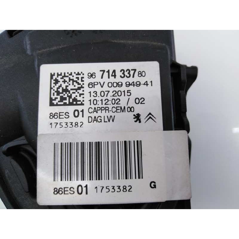 Recambio de pedal acelerador para peugeot 208 active referencia OEM IAM 9671433780 6PV00994941 E3-B2-35-3