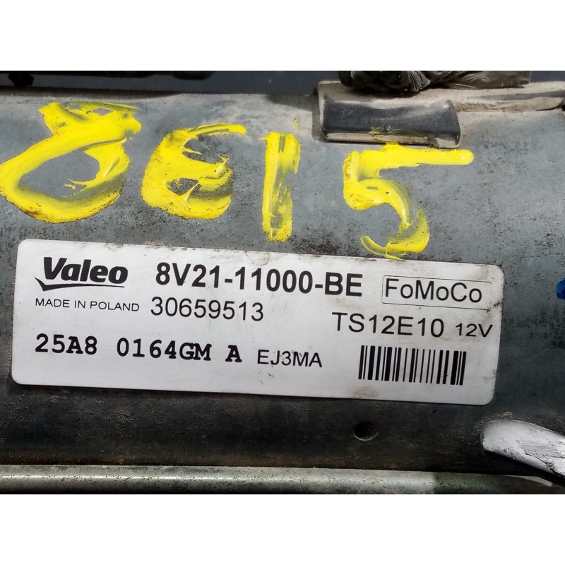 Recambio de motor arranque para ford ka+ white edition referencia OEM IAM 8V2111000BE 30659513 P3-B8-10-1