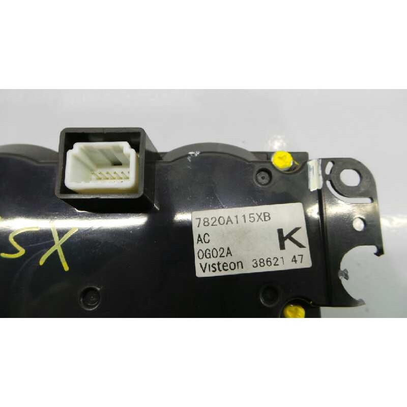 Recambio de mando climatizador para mitsubishi asx (ga0w) motion 2wd referencia OEM IAM 7820A115XB  E3-A2-8-1