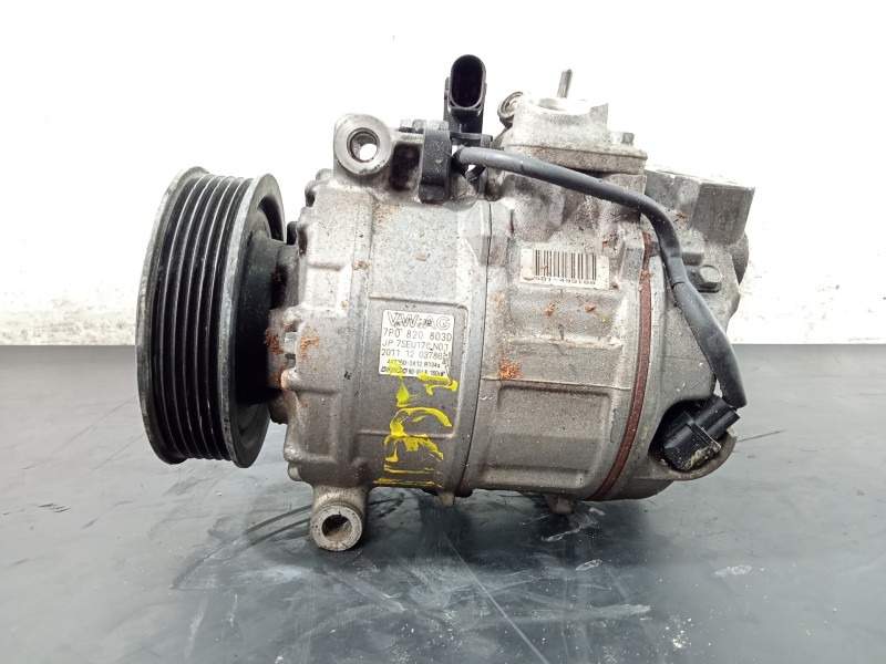 Recambio de compresor aire acondicionado para porsche cayenne (typ 92aa) diesel referencia OEM IAM 7P0820830D 4471502412 P3-A2-1