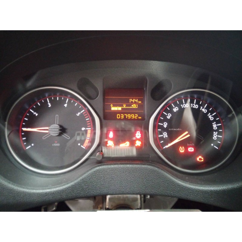 Recambio de cuadro instrumentos para citroën c-elysée seduction referencia OEM IAM 9821752880  E3-B2-8-1