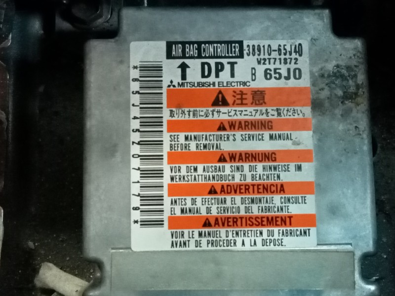 Recambio de centralita airbag para suzuki grand vitara 3 puertas sq (gt) referencia OEM IAM 3891065J40  