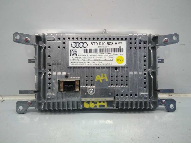 Recambio de pantalla multifuncion para audi a4 ber. (b8) básico referencia OEM IAM 8T0919603E  E2-A1-17-2