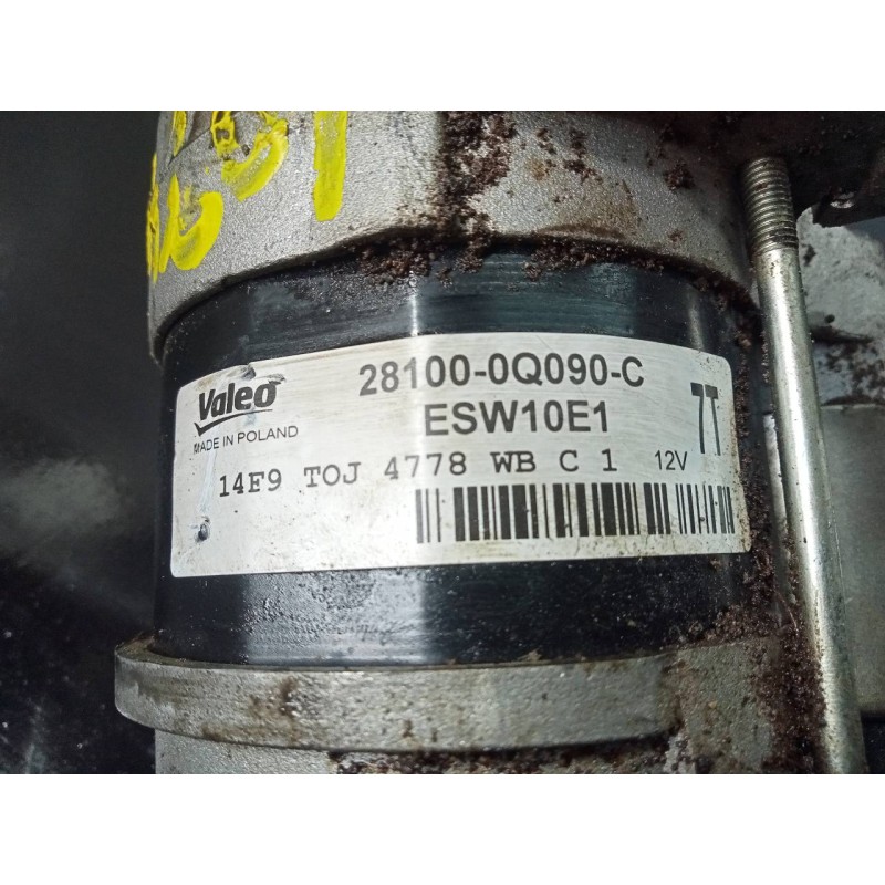 Recambio de motor arranque para peugeot 108 active referencia OEM IAM 281000Q090C  