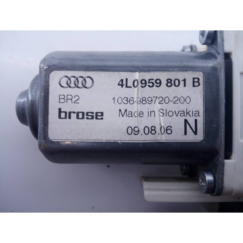 Recambio de motor elevalunas delantero izquierdo para audi q7 (4l) 3.0 tdi referencia OEM IAM 4L0959801B  E1-B6-38-2