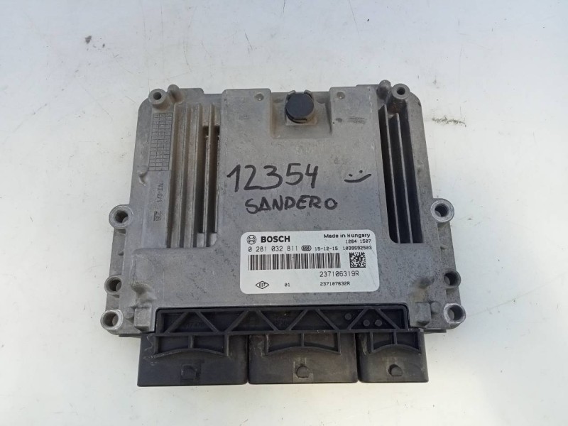 Recambio de centralita motor uce para dacia sandero stepway referencia OEM IAM 237106319R 0281032811 E2-A1-29-2