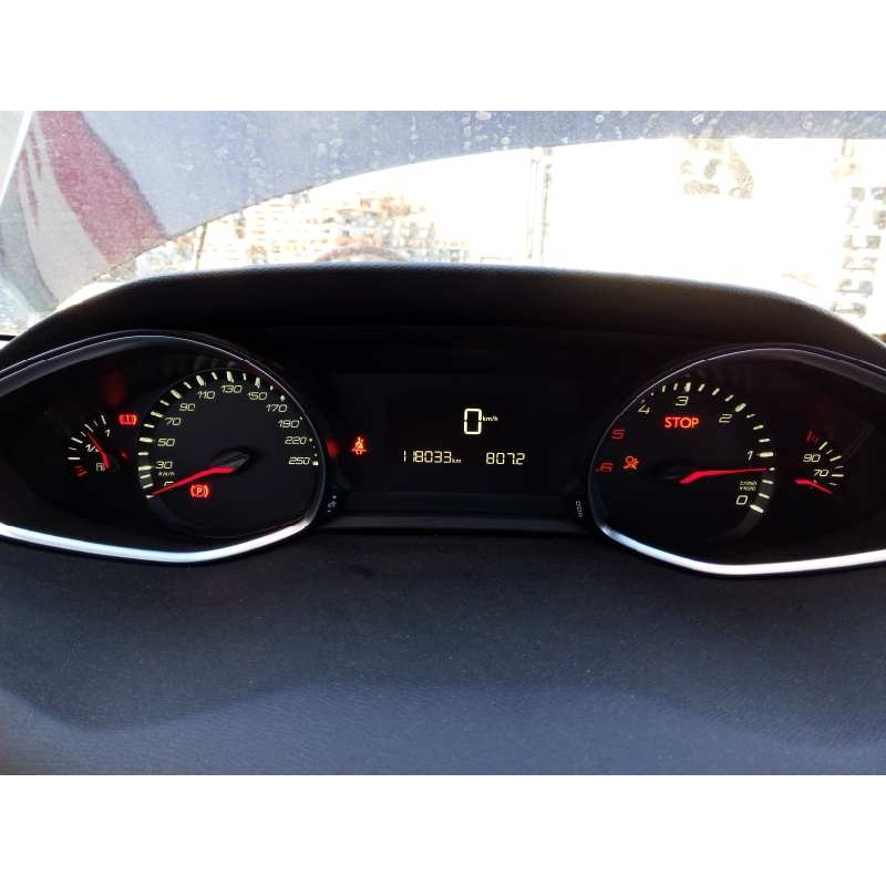 Recambio de cuadro instrumentos para peugeot 308 active referencia OEM IAM 9807588280  E1-A4-11-1