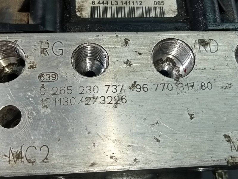 Recambio de abs para peugeot 508 sw active referencia OEM IAM 0265230737 9677031780 P3-B9-15-1