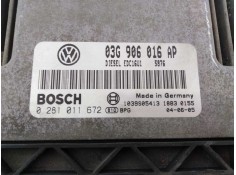 Recambio de centralita motor uce para volkswagen golf v berlina (1k1) sportline referencia OEM IAM 03G906016AP 0281011672 E2-A1- 2