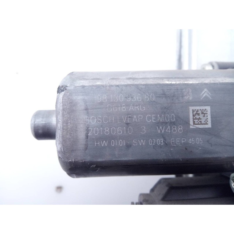 Recambio de elevalunas trasero izquierdo para citroën c3 collection referencia OEM IAM 9813093680  E1-A4-36-2