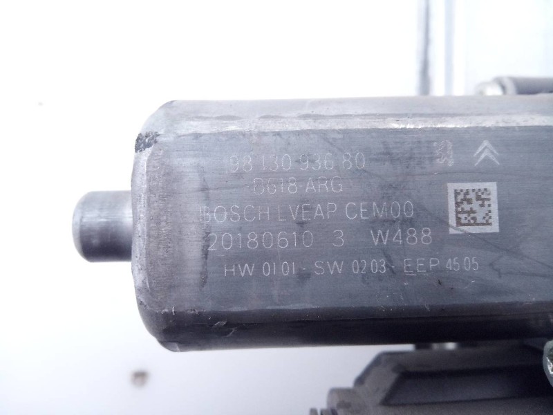 Recambio de elevalunas trasero izquierdo para citroën c3 collection referencia OEM IAM 9813093680  E1-A4-36-2