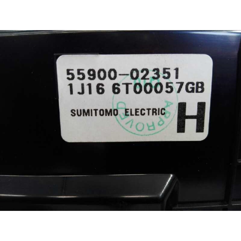 Recambio de mando climatizador para toyota auris hybrid advance referencia OEM IAM 5590002351 1J166T00057GB E3-B2-4-4