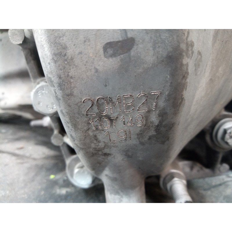 Recambio de caja cambios para peugeot 508 sw active referencia OEM IAM 20MB27  M1-B2-86