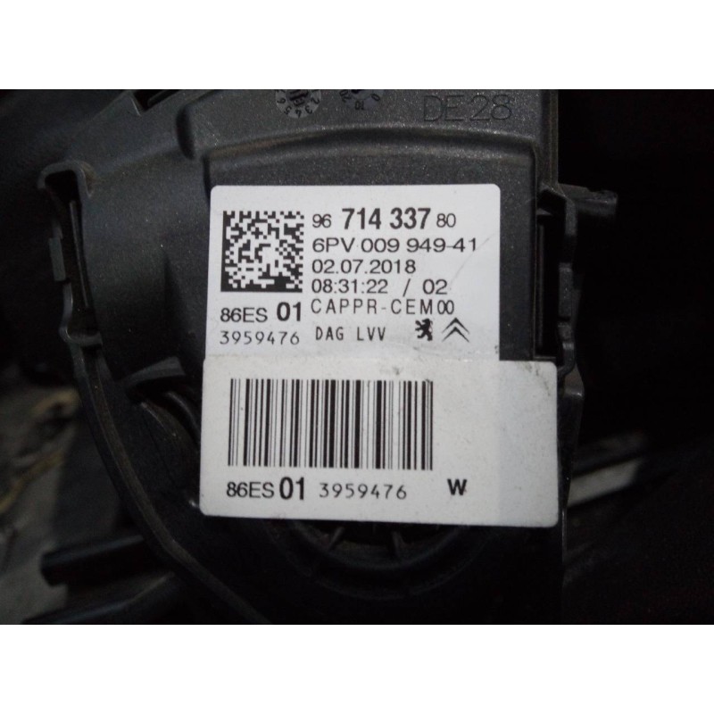 Recambio de pedal acelerador para citroën c3 collection referencia OEM IAM 9671433780  