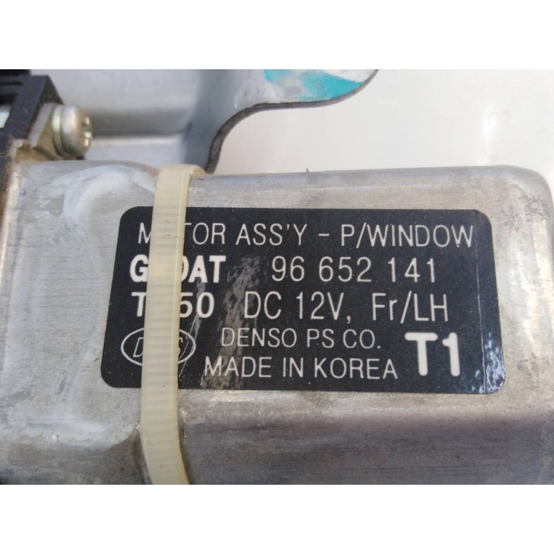 Recambio de elevalunas delantero izquierdo para chevrolet aveo ls referencia OEM IAM 96652141  E2-B6-25-2