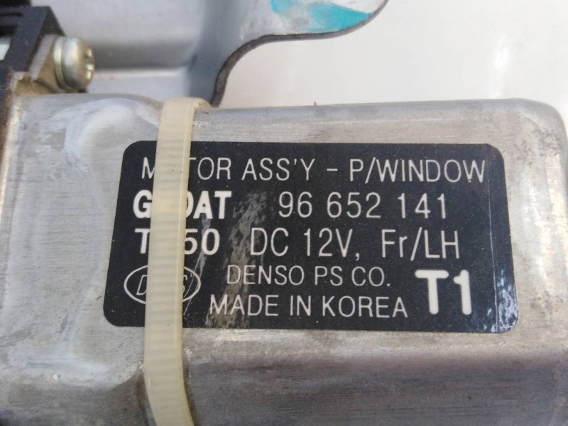 Recambio de elevalunas delantero izquierdo para chevrolet aveo ls referencia OEM IAM 96652141  E2-B6-25-2