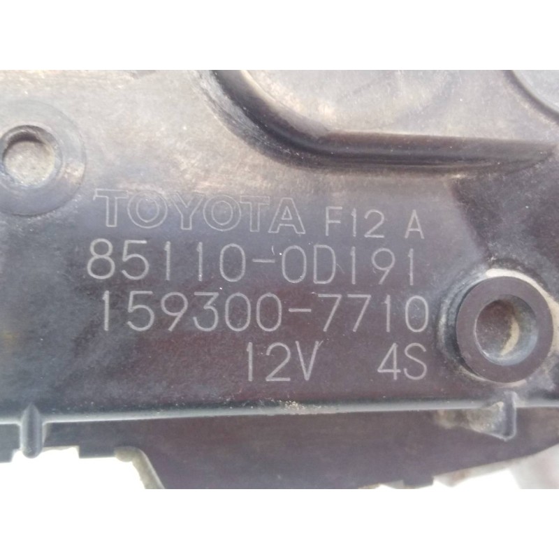 Recambio de motor limpia delantero para toyota yaris referencia OEM IAM 851100D191 1593007710 E2-B4-25-2