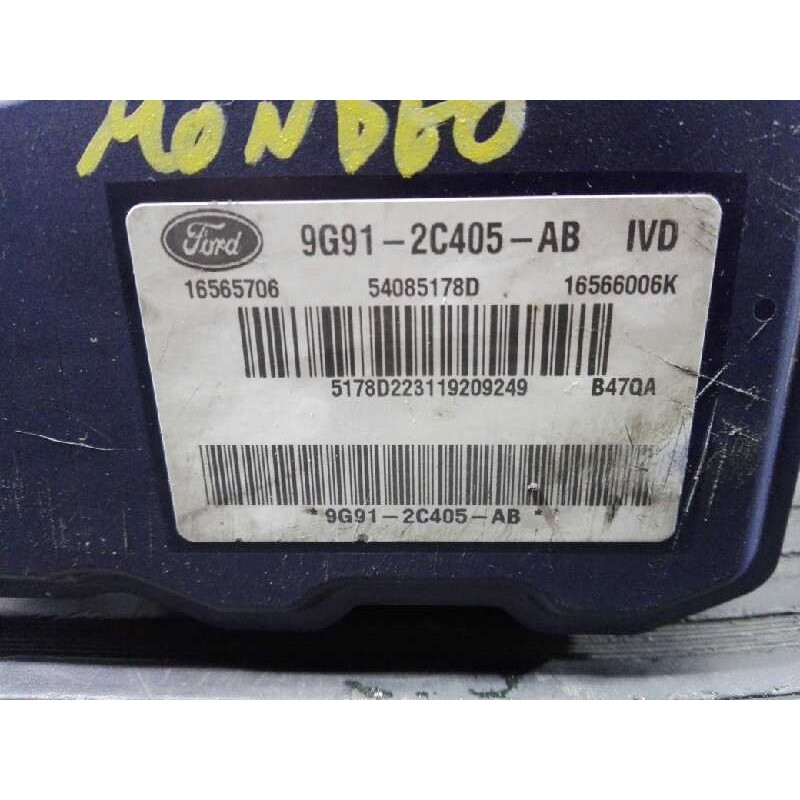 Recambio de abs para ford mondeo sportbreak (ca2) ambiente referencia OEM IAM 9G912C405AB LA2767906 P3-A8-23-4