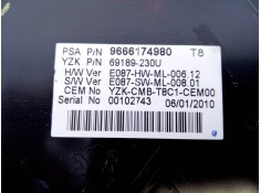 Recambio de cuadro instrumentos para peugeot 5008 referencia OEM IAM 9666174980  E3-B2-23-2 2