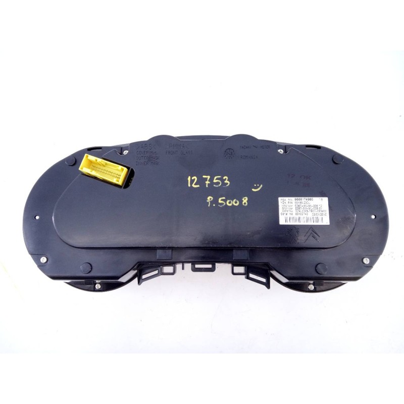 Recambio de cuadro instrumentos para peugeot 5008 referencia OEM IAM 9666174980  E3-B2-23-2