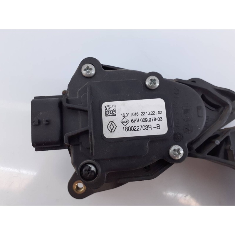 Recambio de pedal acelerador para dacia sandero stepway referencia OEM IAM 180022703R  E2-A1-36-1