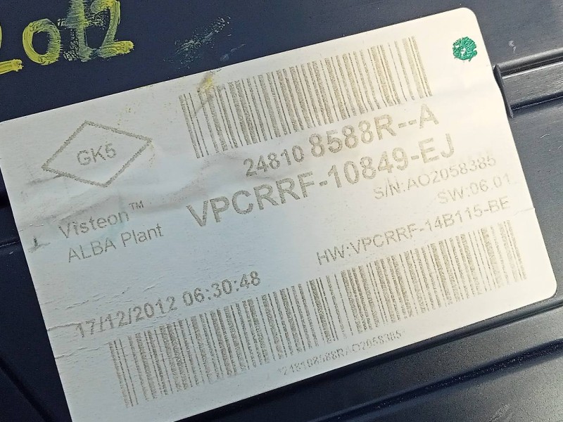 Recambio de cuadro instrumentos para renault clio iv dynamique referencia OEM IAM 248108588R  E2-A1-43-2