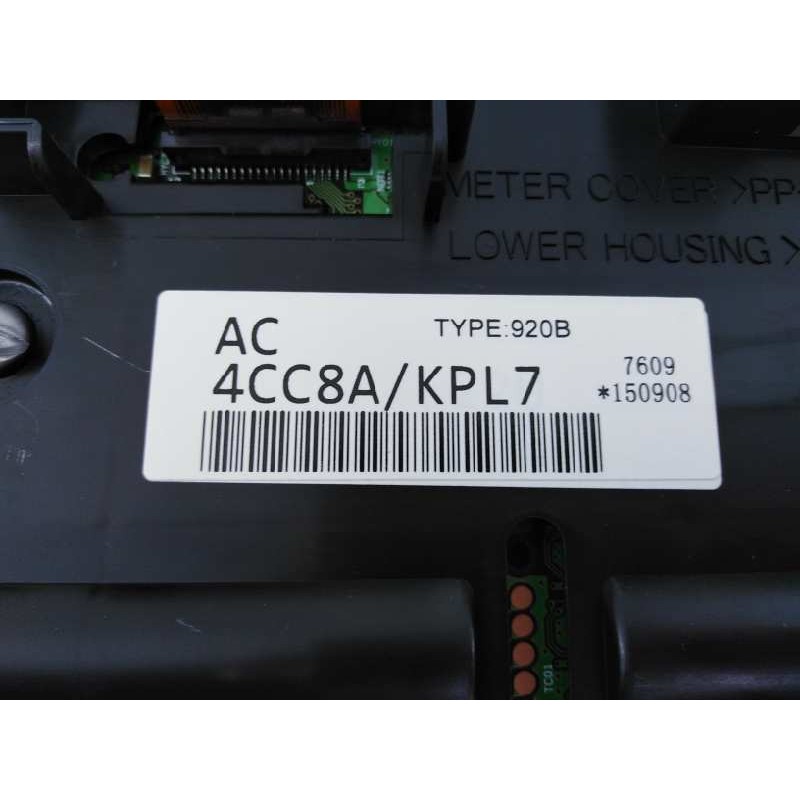 Recambio de cuadro instrumentos para nissan x-trail (t32) 360 referencia OEM IAM 4CC8AKPL7 7609150908 E3-B4-27-4