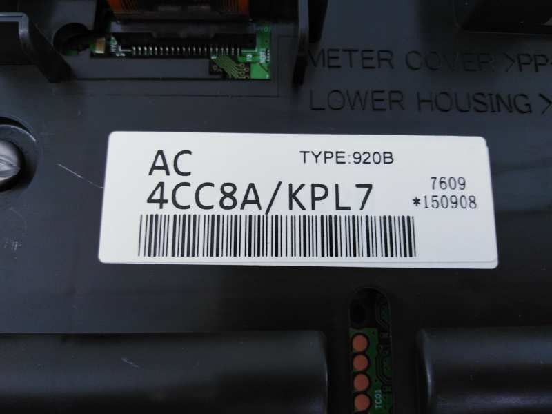 Recambio de cuadro instrumentos para nissan x-trail (t32) 360 referencia OEM IAM 4CC8AKPL7 7609150908 E3-B4-27-4