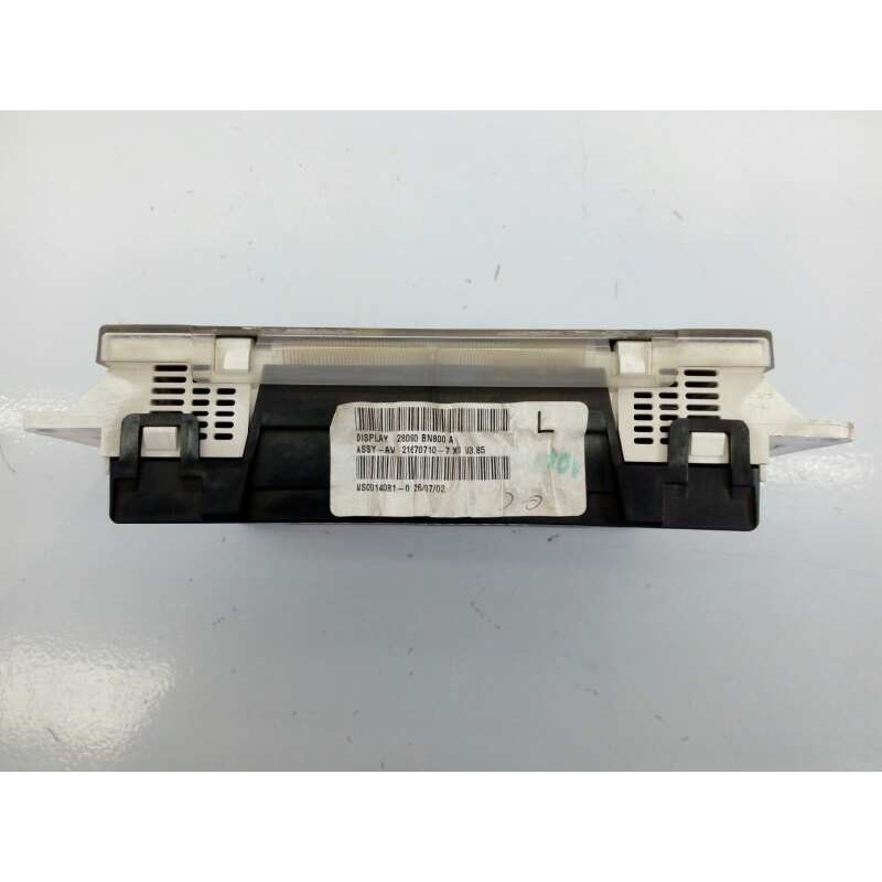 Recambio de pantalla multifuncion para nissan almera (n16/e) acenta referencia OEM IAM   E3-B4-22-2
