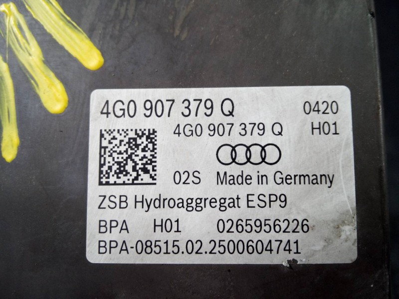 Recambio de abs para audi a7 sportback (4gf) 3.0 tdi quattro referencia OEM IAM 4G0907379Q  P3-B8-23-1
