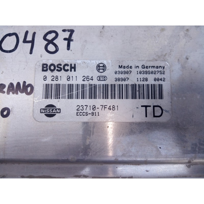 Recambio de centralita motor uce para nissan terrano/terrano.ii (r20) comfort plus referencia OEM IAM 0281011264 237107F481 E3-B