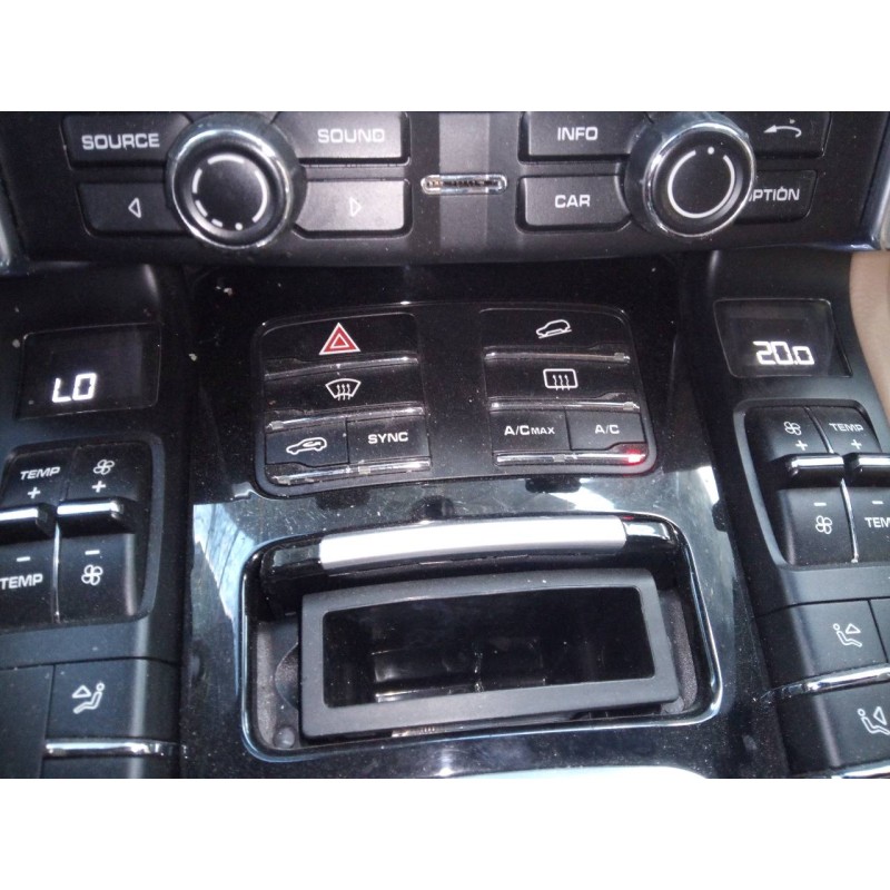 Recambio de mando climatizador para porsche cayenne (typ 92aa) diesel platinum edition referencia OEM IAM  5HB01196801 