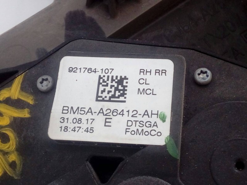 Recambio de cerradura puerta trasera derecha para ford kuga (cbs) vignale referencia OEM IAM BM5AA26412AH  E2-B3-3-2