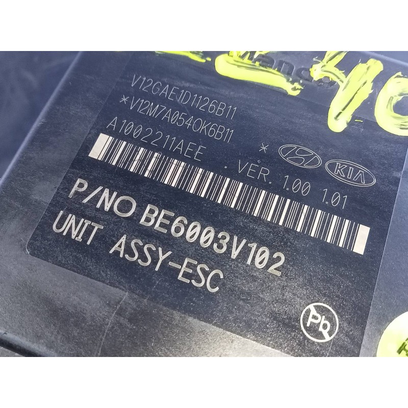 Recambio de abs para kia rio (yb) concept referencia OEM IAM 58920H8200 BE6003V102 P3-B8-27-2